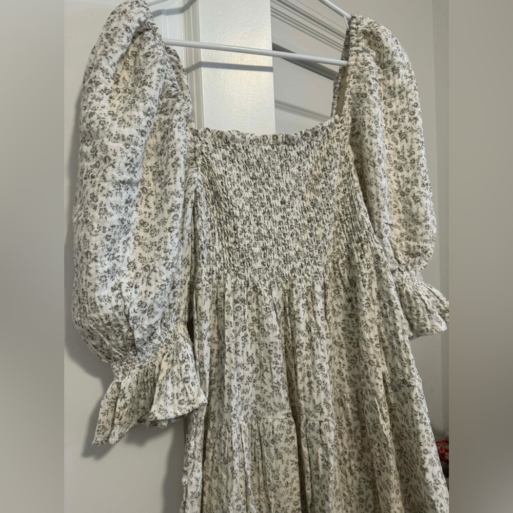 NWOT Nothing Fits But 100% Smocked Dress